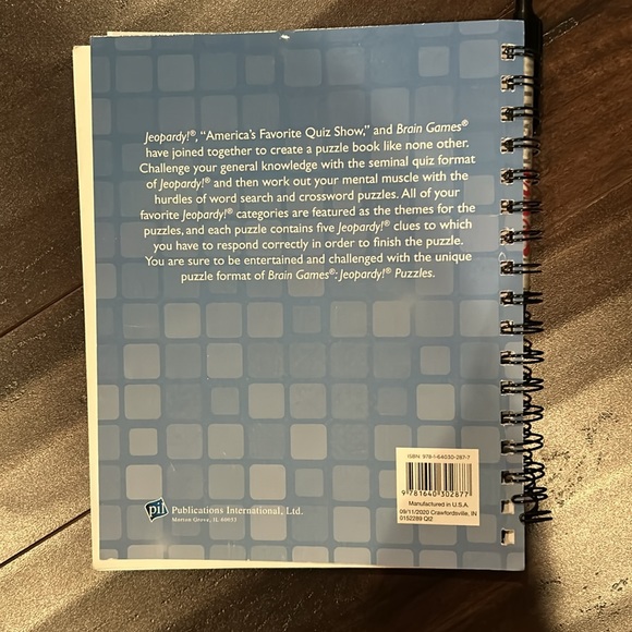 Jeopardy Activity Book - Slightly used - Picture 2 of 5